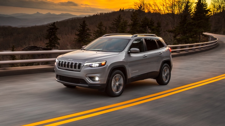 Обновлённый внедорожник Jeep Cherokee 2019 модельного года