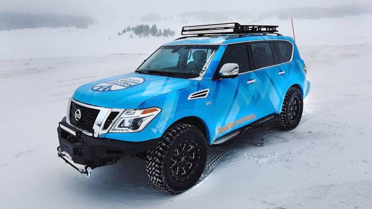 Внедорожник Nissan Armada Snow Patrol