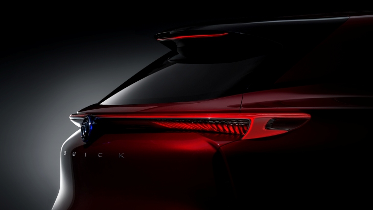 Тизер электрического внедорожника Buick Enspire Concept