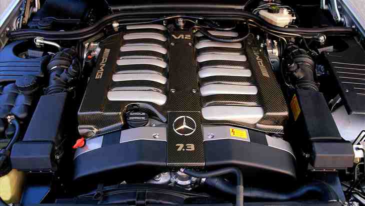 Двигатель Mercedes-AMG V12