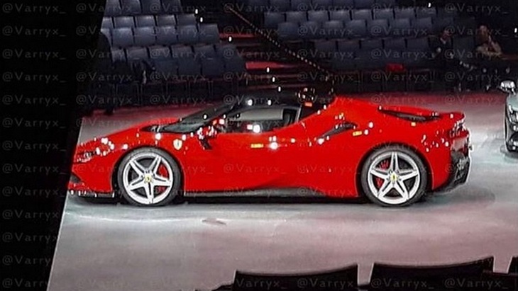Новую гибридную Ferrari рассекретили до премьеры