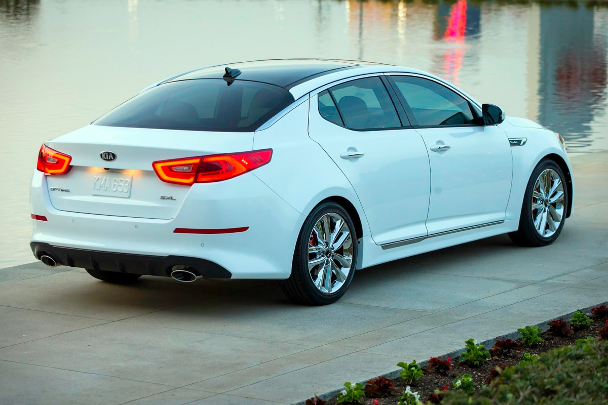 Kia optima nissan teana #8