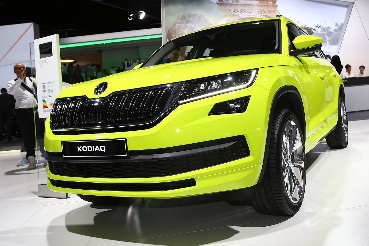 Skoda объявила цены на новый кроссовер Kodiaq