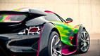 Разукрашенный Citroen Survolt