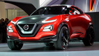 <strong>10 место</strong> — <A href='http://www.livecars.ru/photo/2015/09/16/nissan_gripz/' class=link target='_blank'>Nissan Gripz</A> <p>При взгляде на «зажмурившуюся» переднюю часть кузова перспективного кроссовера Nissan Gripz может показаться, что дизайнеры марки слегка увлеклись с развитием своего фирменного стиля V-Motion.