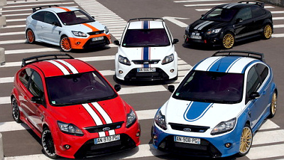 пять версий Ford Focus RS Le Mans пять версий Ford Focus RS Le Mans