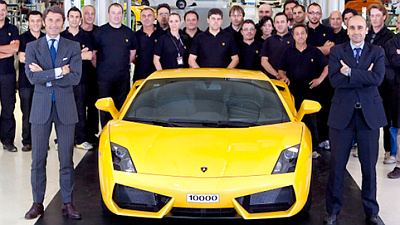 10-тысячный Lamborghini Gallardo