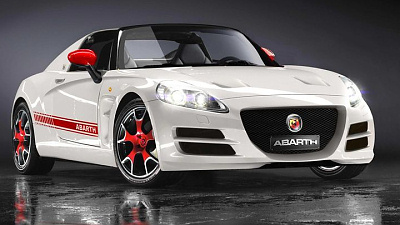 предполагаемый внешний вид автомобиля Abarth