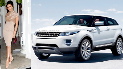 Виктория Бекхэм и Range Rover Evoque