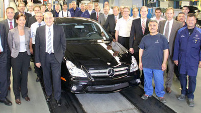 последний Mercedes CLS