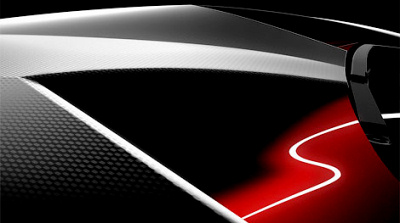 тизер суперкара Lamborghini