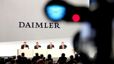 пресс-конференция Daimler
