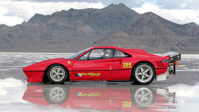 Ferrari 288 GTO, установивший новый рекорд скорости