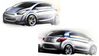 эксизы будущей модели Mitsubishi 