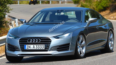 предполагаемый внешний вид нового Audi A9 предполагаемый внешний вид нового Audi A9