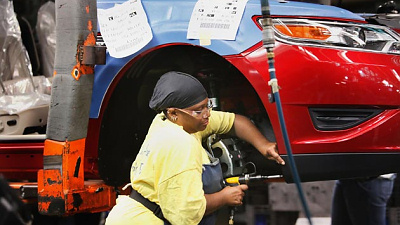 сборка автомобилей Ford в США