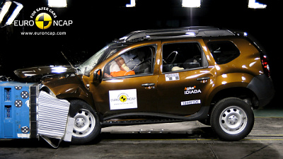 краш-тест Dacia Duster