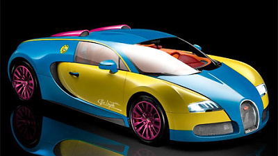 вариант внешности Bugatti Veyron