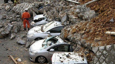 последствия землетрясения в Японии