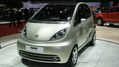 прототип европейской версии Tata Nano прототип европейской версии Tata Nano
