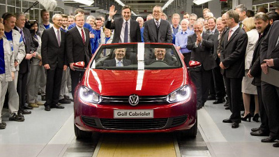 первый кабриолет Volkswagen Golf первый кабриолет Volkswagen Golf