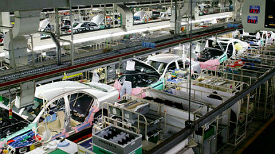 завод Toyota в Японии