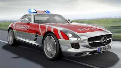 «неотложка» на базе Mercedes-Benz SLS AMG