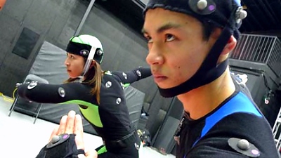 применение технологии «захвата движения»