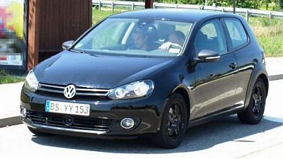 «мул» Volkswagen Golf нового поколения