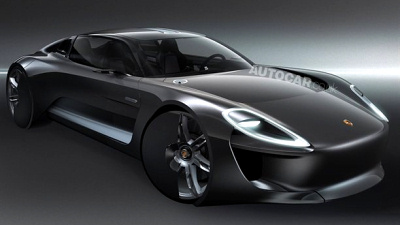 предполагаемый внешний вид купе на базе Panamera 