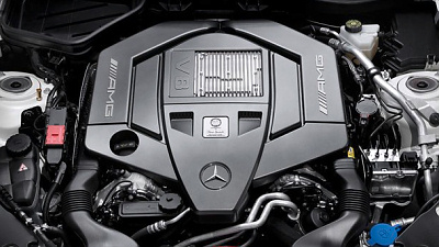 новый мотор для Mercedes-Benz SLK55 AMG