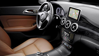 интерьер нового Mercedes-Benz B-Class