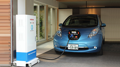 Nissan Leaf в качестве электростанции