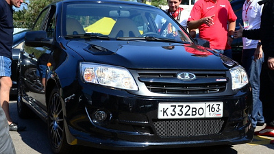 прототип гражданской версии Lada Granta Sport
