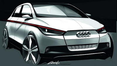 концепт Audi A2 концепт Audi A2