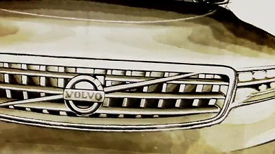 кадр из ролика Volvo