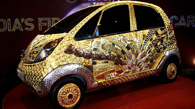 золотая Tata Nano золотая Tata Nano