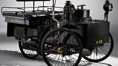 De Dion Bouton Et Trepardoux Dos-A-Dos Steam Runabout 1884 года De Dion Bouton Et Trepardoux Dos-A-Dos Steam Runabout 1884 года