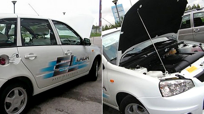 концептуальный электрокар ELLADA