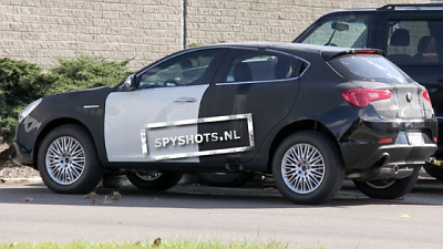 «мул» кроссовера Alfa Romeo