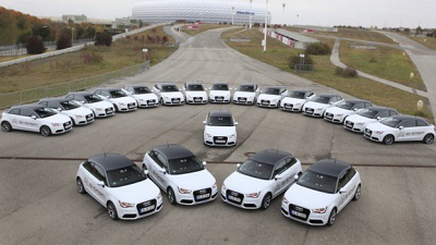 электрокары на базе Audi A1 в Мюнхене