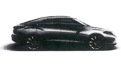силуэт нового Saab 9-3 силуэт нового Saab 9-3