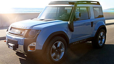 обновленный Land Rover Defender DC100 обновленный Land Rover Defender DC100