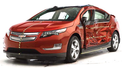 Chevrolet Volt после краш-теста