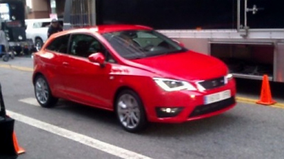 шпионская фотография обновленного Seat Ibiza