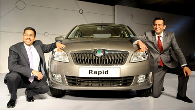 индийская премьера Skoda Rapid