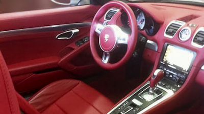 интерьер Porsche Boxster