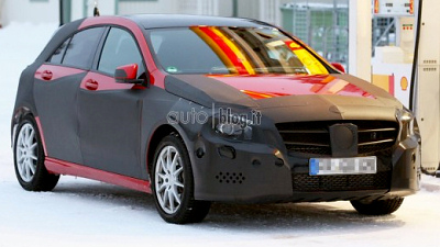 тестовый прототип Mercedes-Benz A-Class