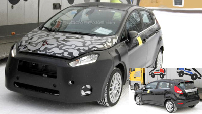 шпионские фотографии обновленного хэтчбека Ford Fiesta 