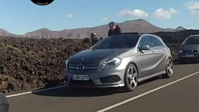кадр видеоролика с Mercedes-Benz A-Class  